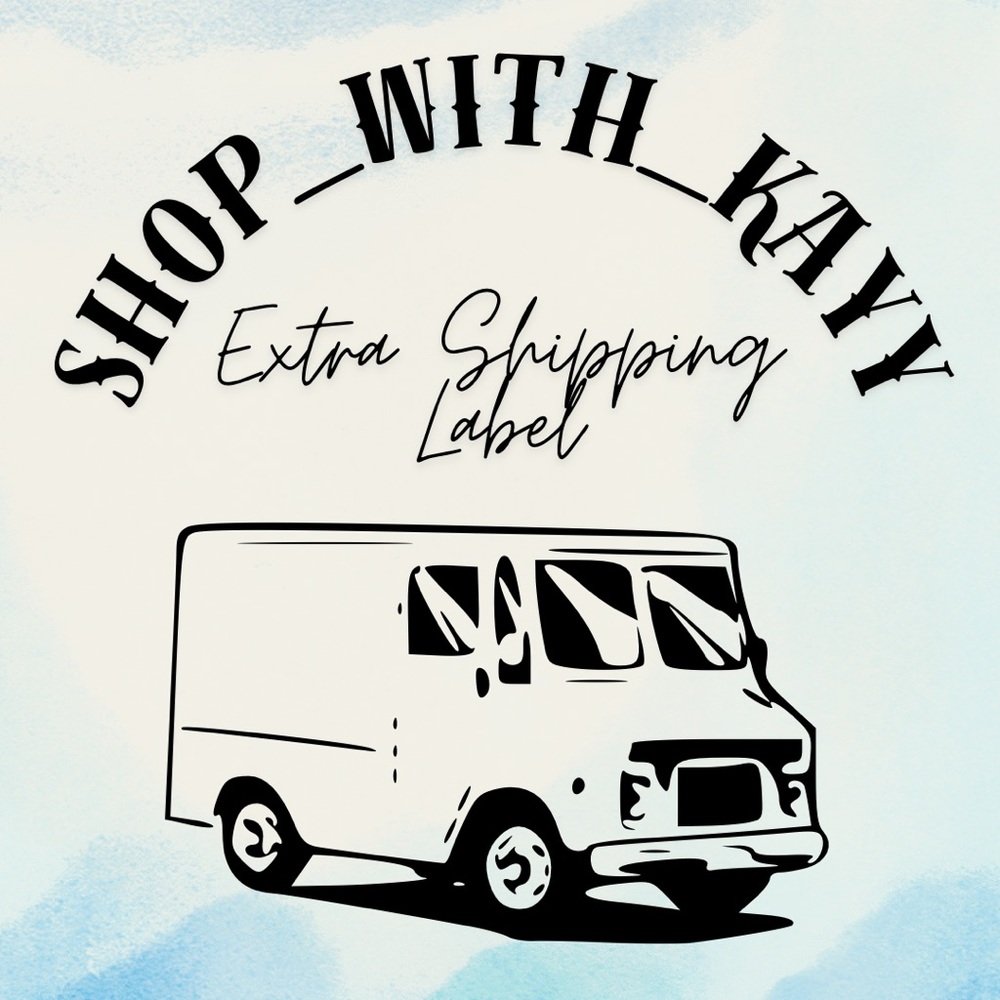 Extra Shipping Label up to 10 lbs